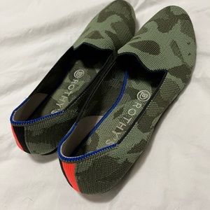 Camouflage Rothy’s, worn once!